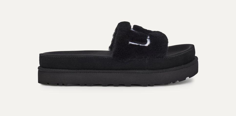 Black uggs slides outlet