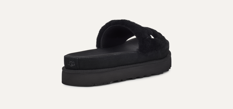 Laton Fur Slide Sandal UGG