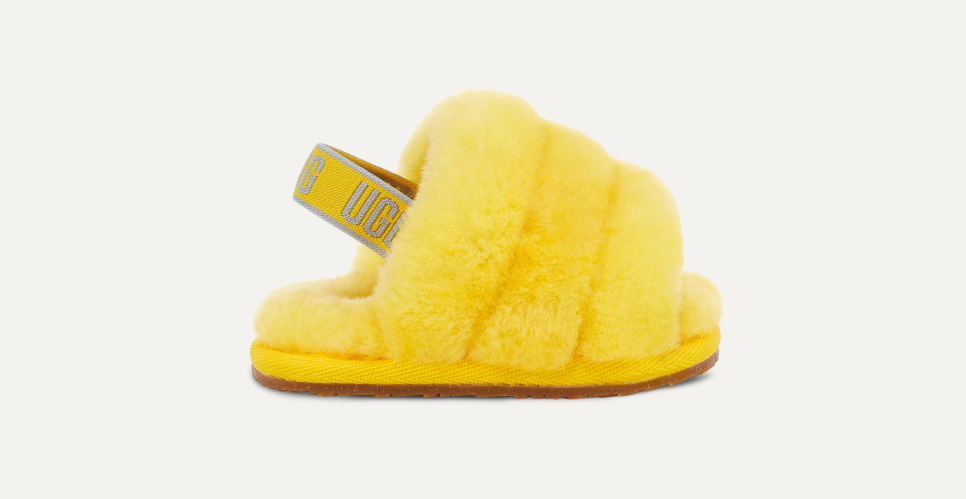 Ugg yeah slides yellow outlet