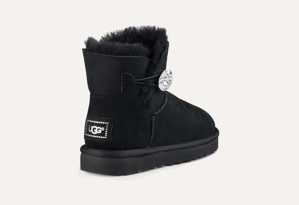 Women s Mini Bailey Button Bling Boot UGG Official