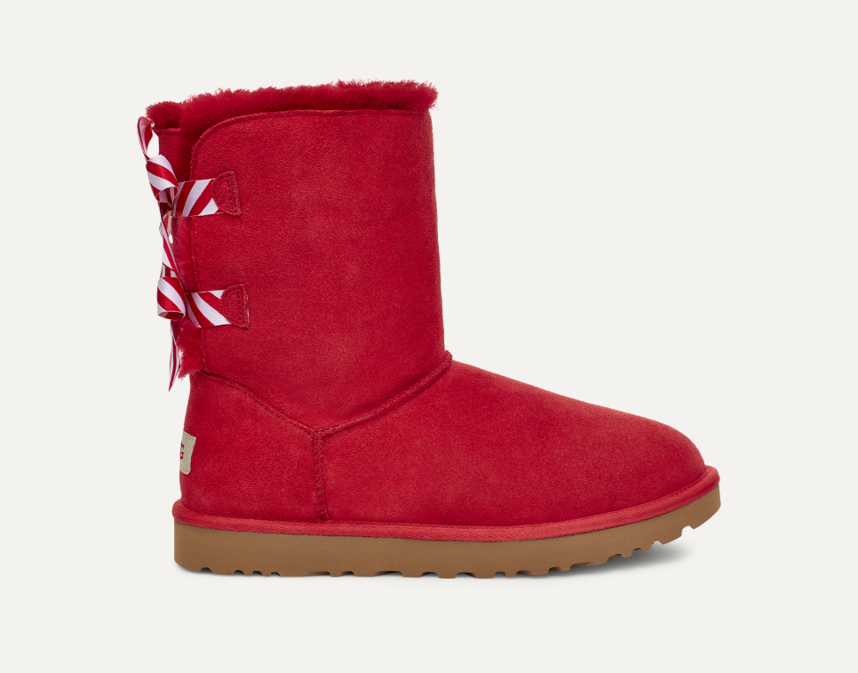 Red bailey bow ugg boots hot sale