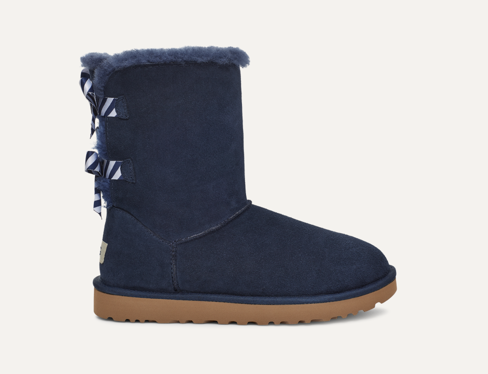 UGG Bailey Bow Diagonal Stripes for Women UGG