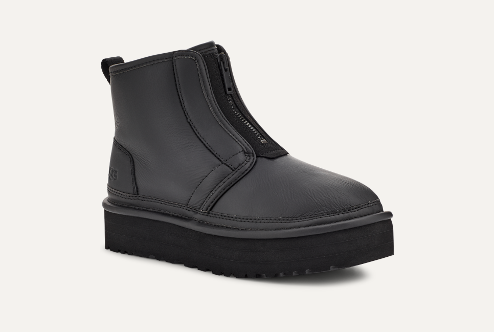 Ugg boots with zipper on back top