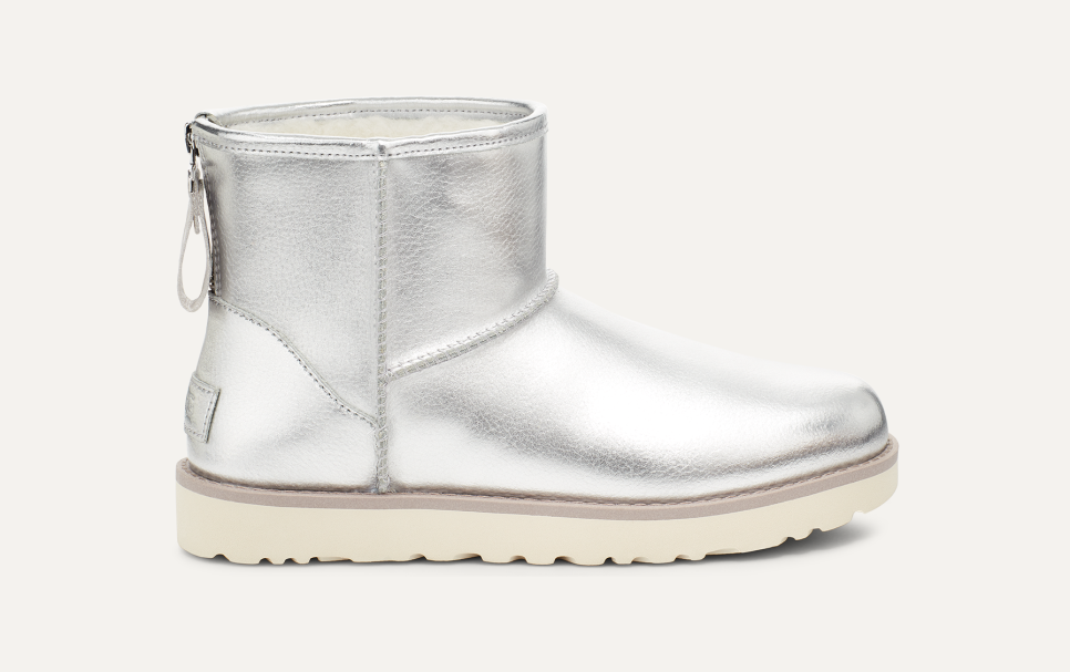 Classic Mini Logo Zip Shine Boot | UGG®