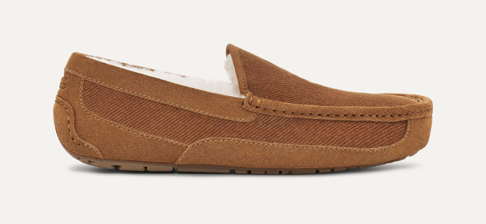 Ugg men's ascot suede slippers on sale