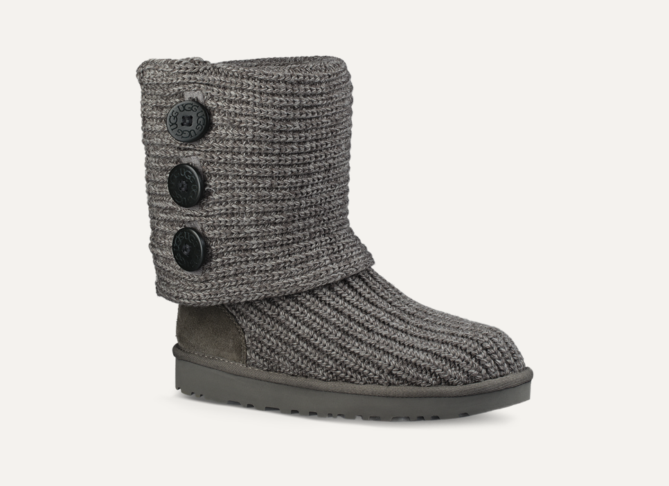Ugg black purl cardy knit boots store