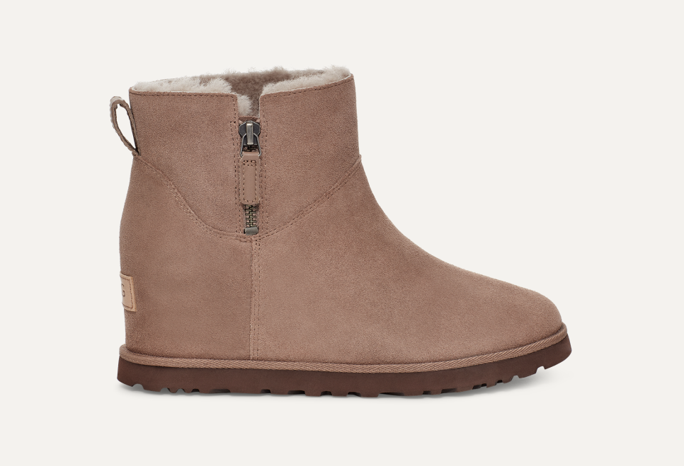 Ugg short wedge boots cheap
