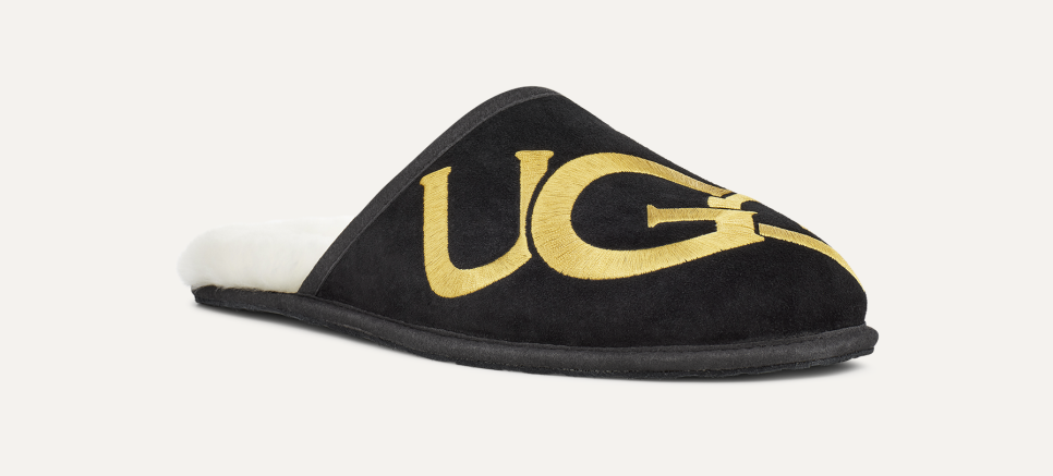 Ugg scuff logo slippers discount