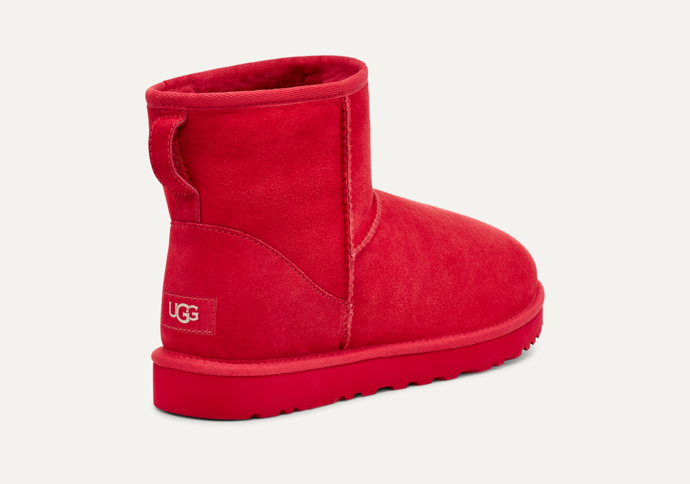 Red short ugg boots discount