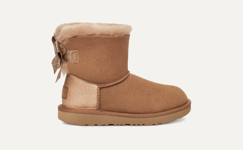 Kids Mini Bailey Bow Glitz Boot UGG