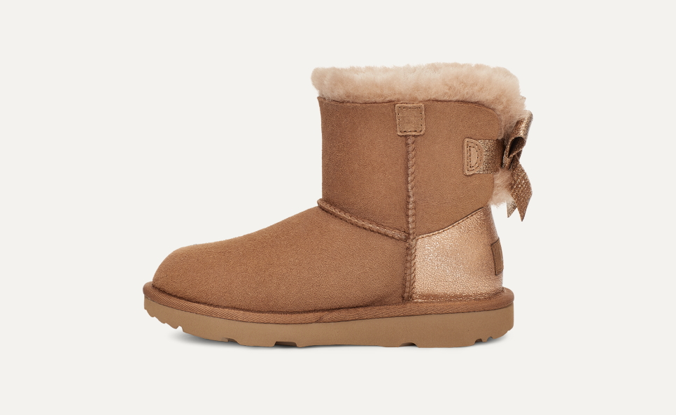Kids Mini Bailey Bow Glitz Boot UGG