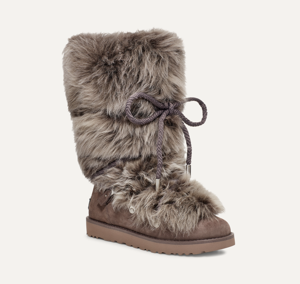 Furry ugg boots cheap online