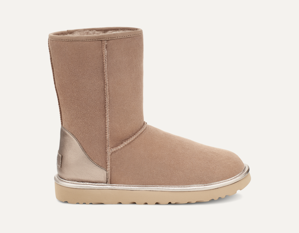 Classic short metallic uggs clearance