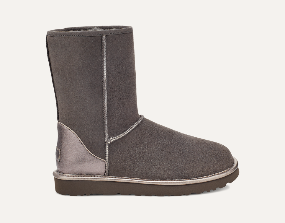 Grey ugg type boots 2025