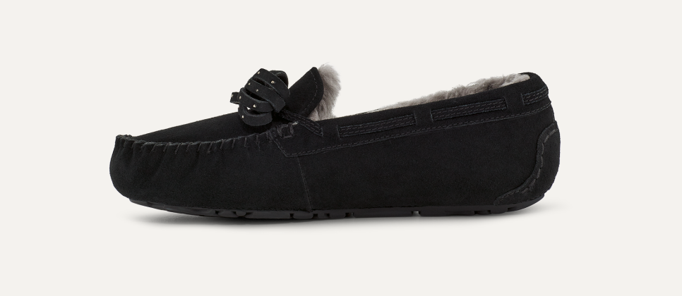 Ugg women's dakota leather bow slipper on sale