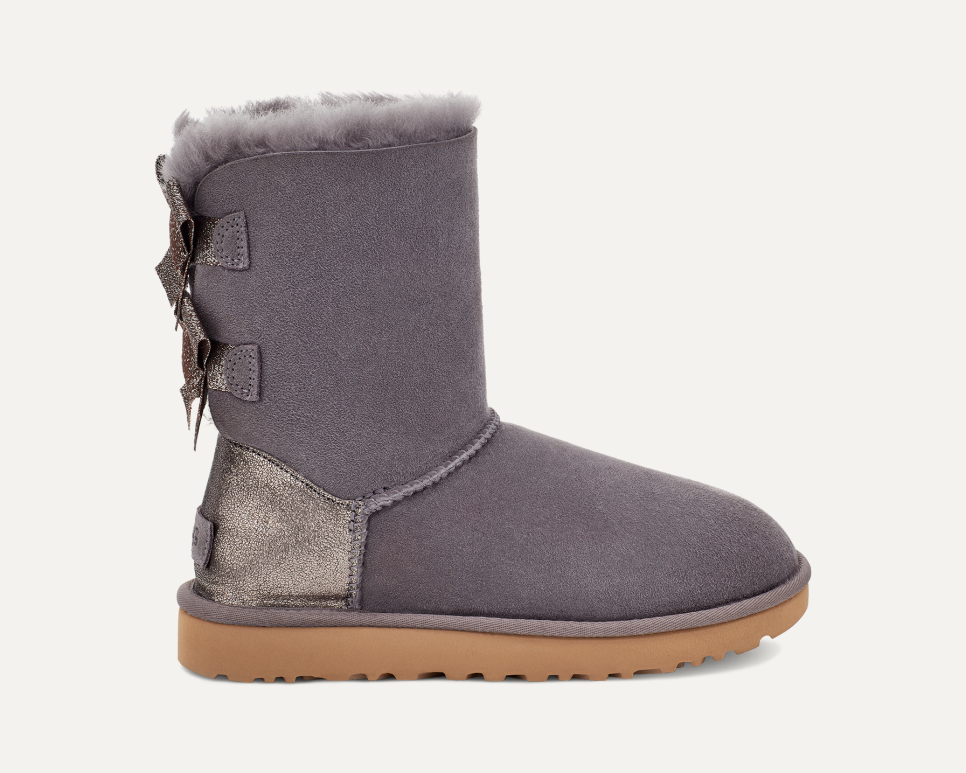 Ugg satin bow mini classic boot outlet