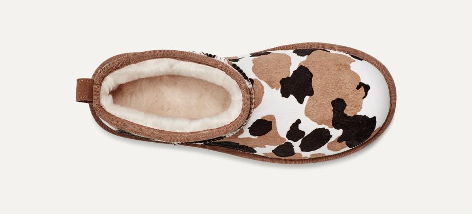Classic Ultra Mini Cow Print Boot | UGG®