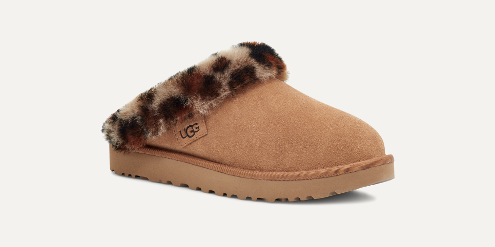 UGG® Cluggette Leopard Slipper for Women | UGG® Luxembourg