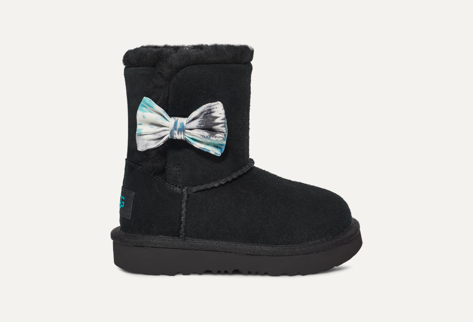 Black bow tie uggs sales