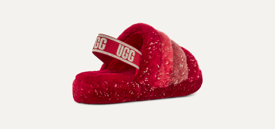 Ugg slides red new arrivals