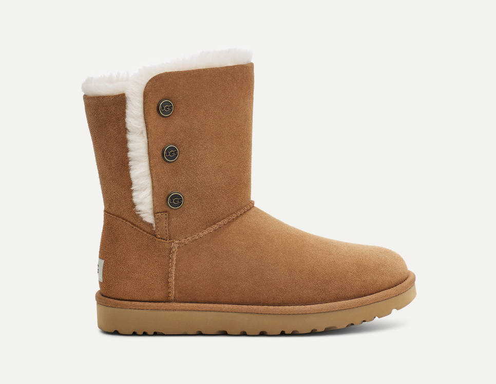 Ugg womens bailey button boots chestnut on sale