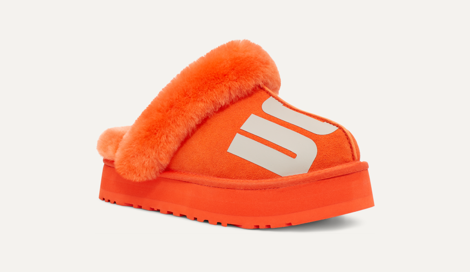 Ugg slippers orange hot sale