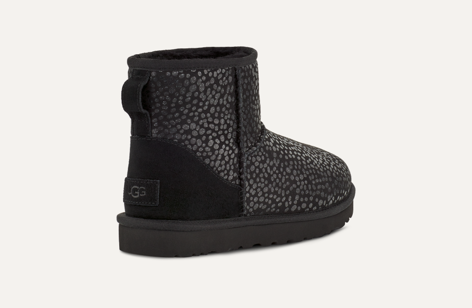 Black sparkly uggs sale