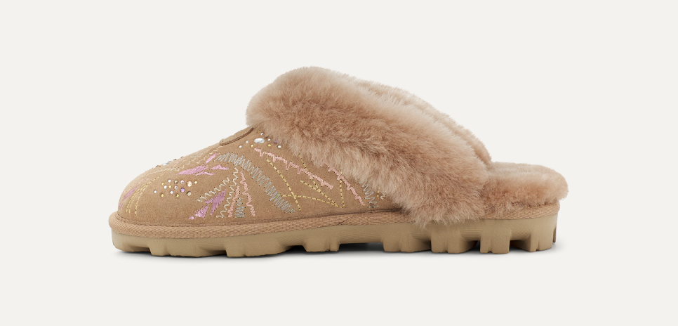 Coquette Gold Burst Slipper UGG