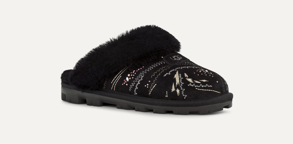 Coquette Gold Burst Slipper UGG