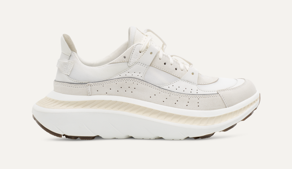 UGG CA805 WHITE / WHITE LEATHER