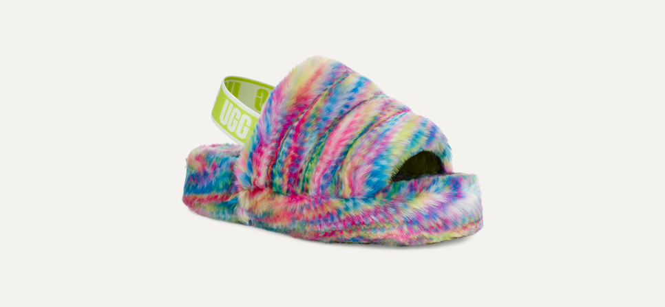 最安挑戦！ Fluff Yeah Pixelate Kids' Sandal | UGG サンダル
