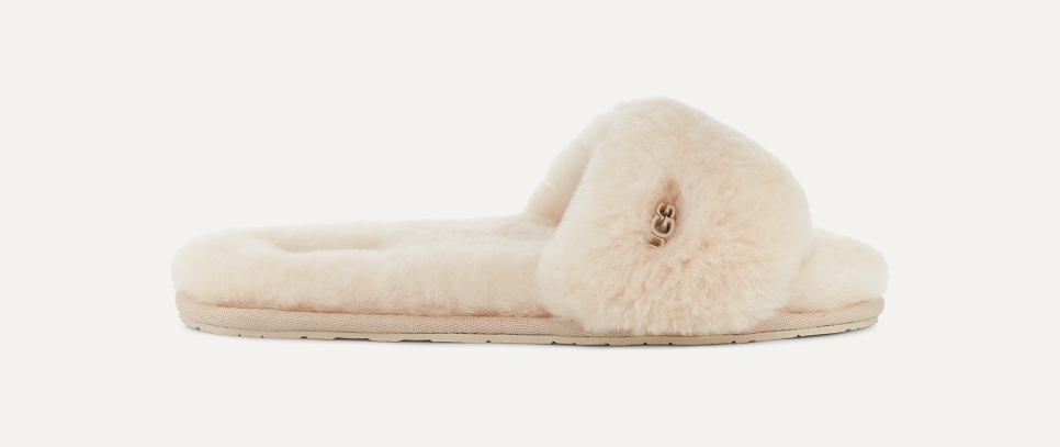 Fur slides ugg clearance
