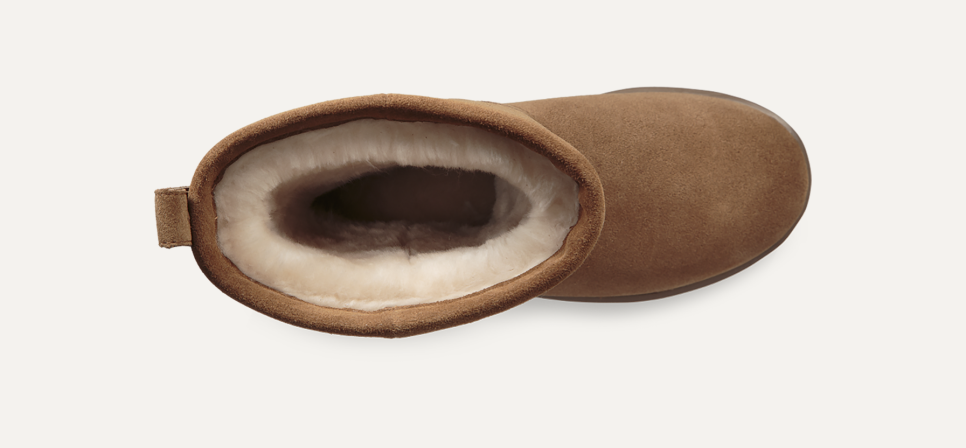 Classic short leather waterproof boot ugg top