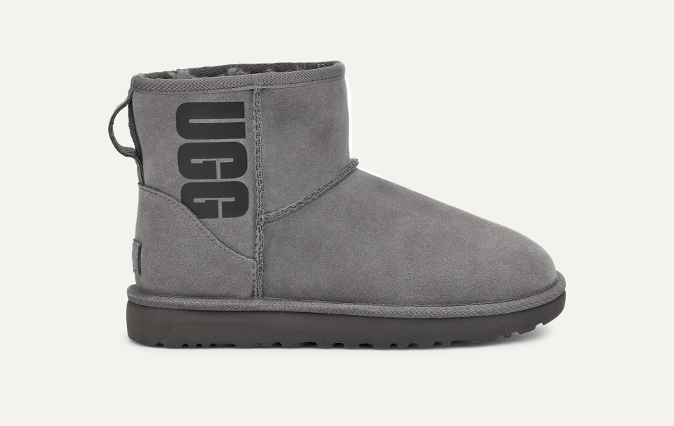 【楽ギフ_包装】 UGG Mini Classic UGG® Rubber UGG® | Women for Logo 靴