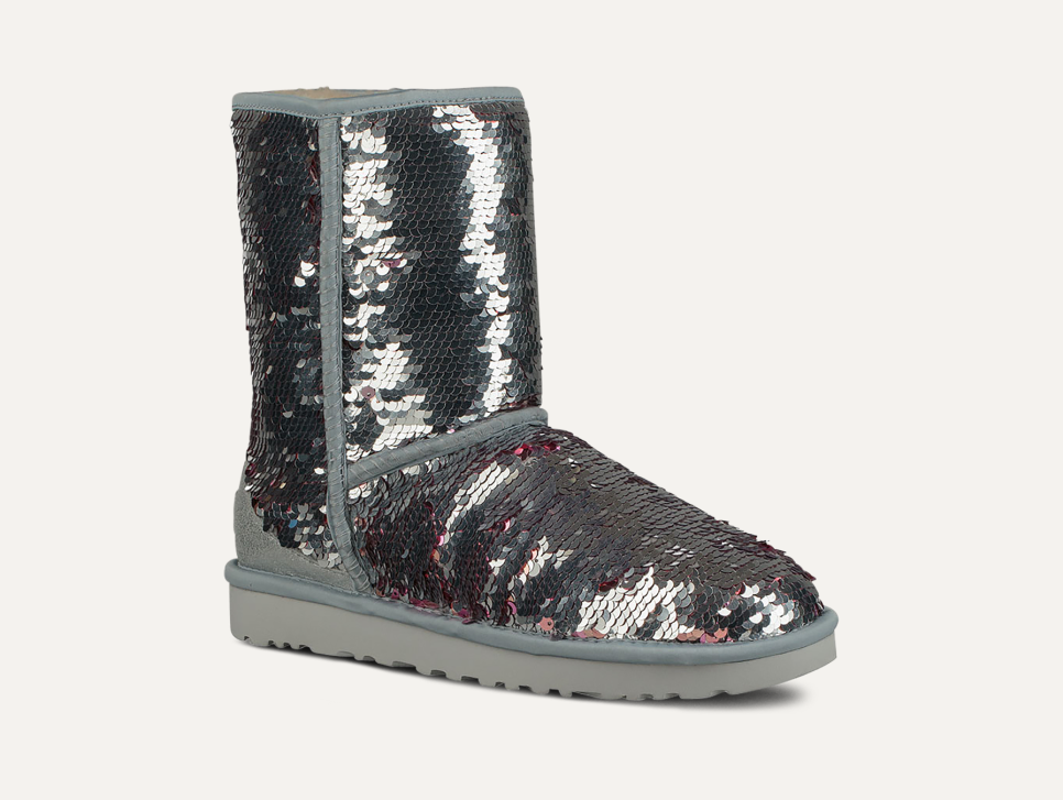 Sequin ugg boots that change color top