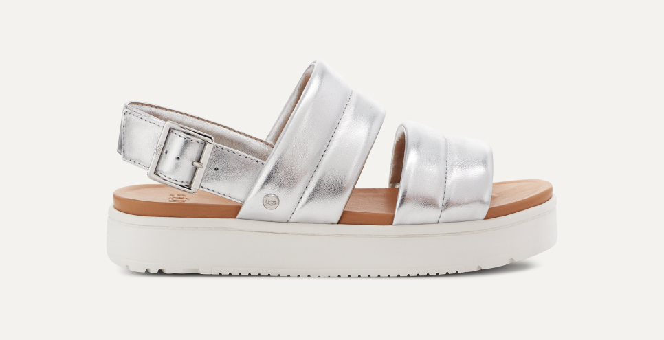 Ugg silver sandals outlet