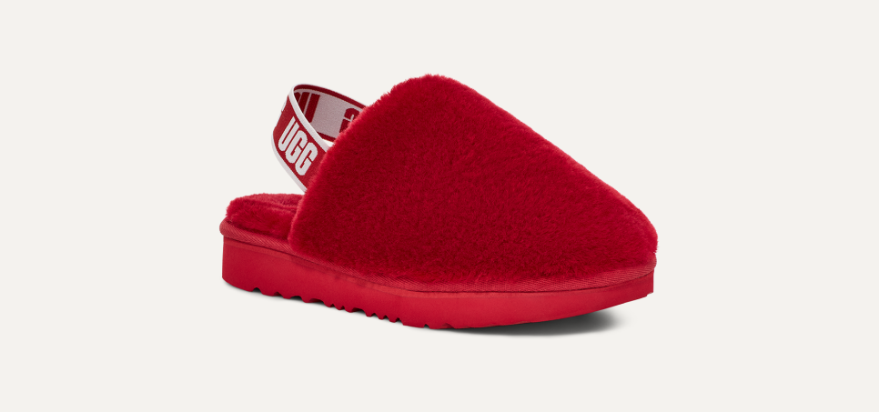 Red ugg fluff yeah cheap