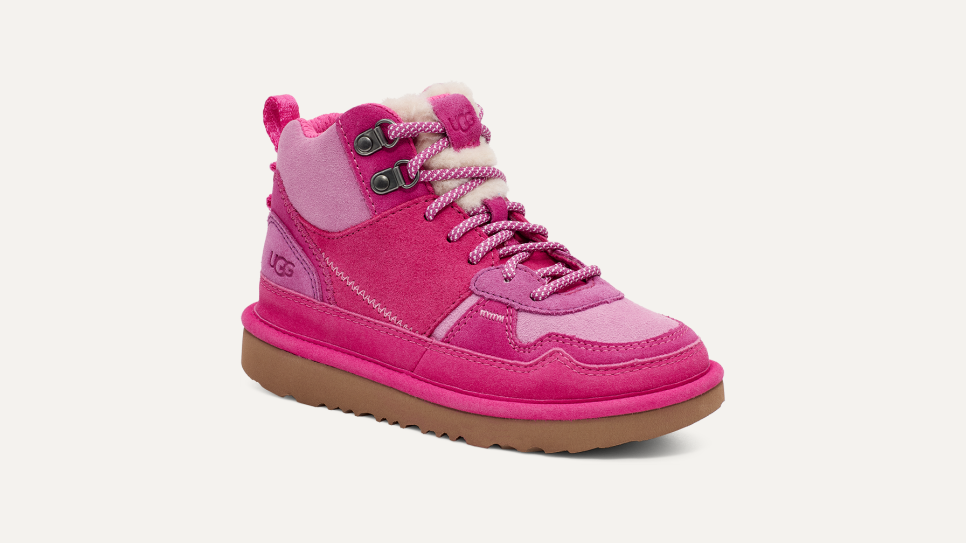 Pink ugg trainers discount