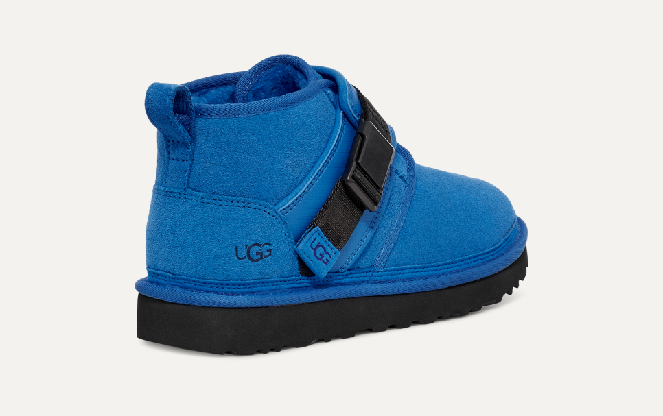 Ugg neumel navy blue and white outlet