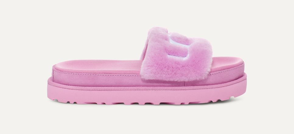 Laton Fur Slide UGG Official