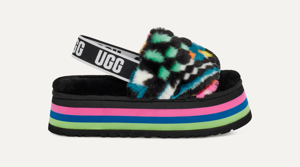 Disco Checks Slide Sandal | UGG®