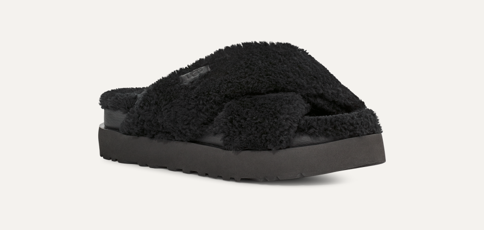Ugg lane fluff slipper top