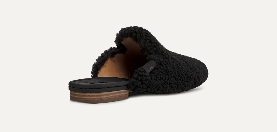 Ugg fur mules new arrivals