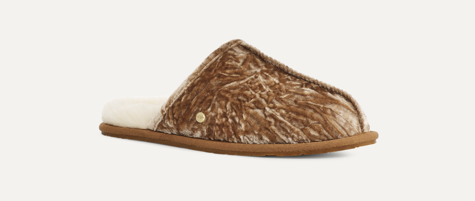 Velvet ugg slippers hotsell