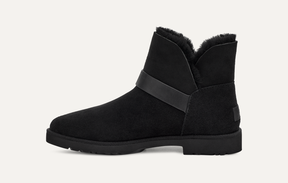 Black ugg boots with buckle clearance