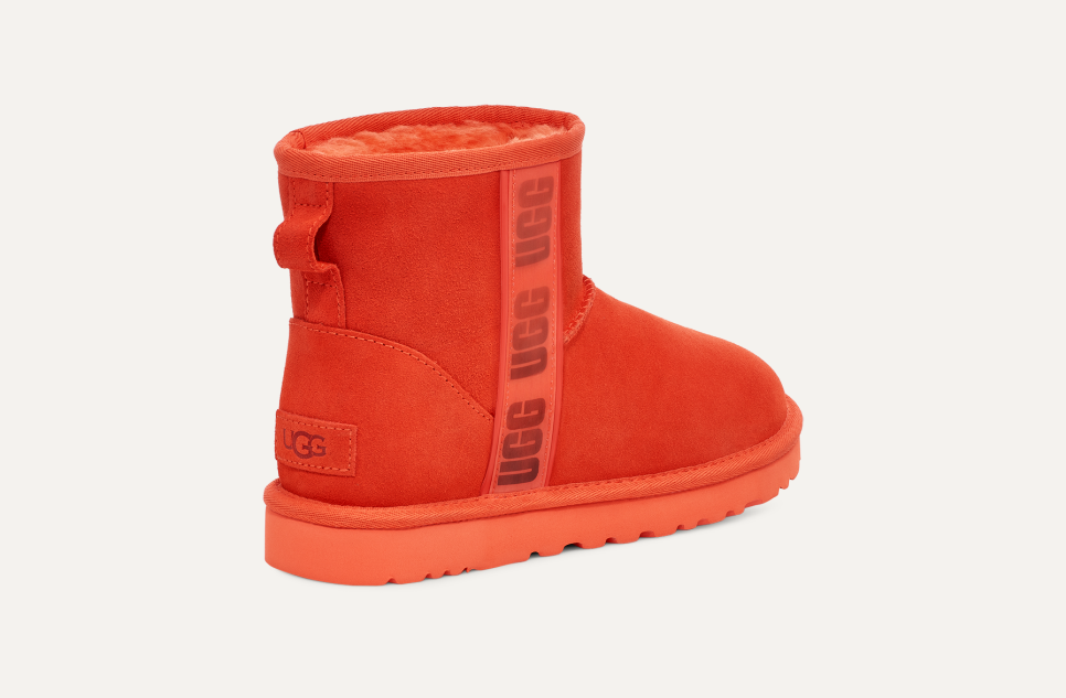 Ugg classic mini ii logo exclusive boots hot sale