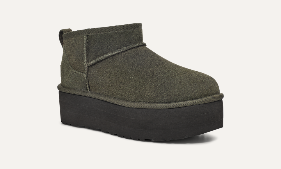Stivali UGG Classic Ultra Mini con plateau da donna UGG EU