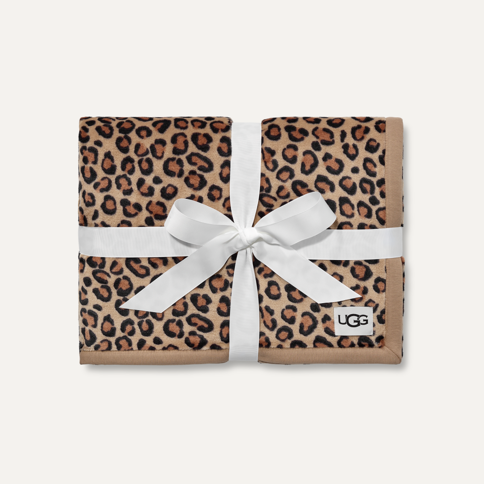 Leopard ugg blanket sale