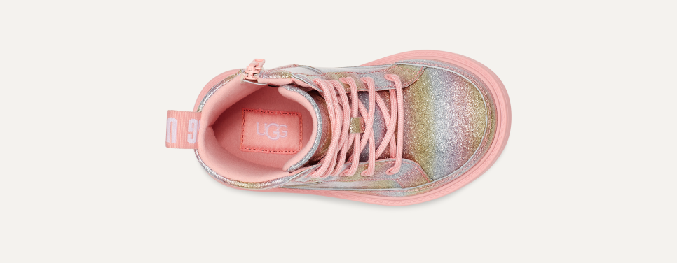 Glitter baby uggs sales