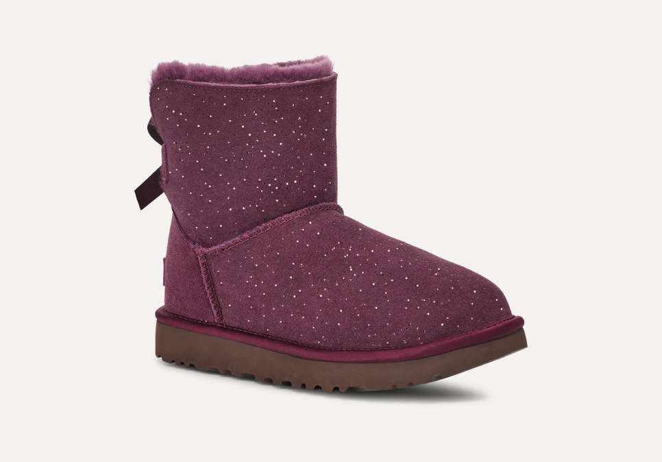 Satin bow mini ugg store